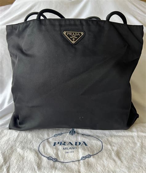 prada waist bag nylon|prada nylon tote bag black.